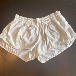 Size 4 good slightly used condition white hotty hot shorts
